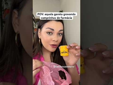 POV: aquela garota gravando comprinhas de farmácia #shorts #humor