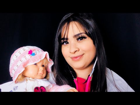 ASMR: PEDIATRA CUIDANDO DO SEU BEBÊ!