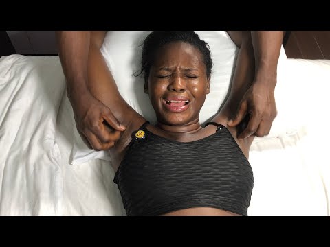 Asmr Armpit Tickling Massage with Back, Foot, Neck & Shoulder Massage  | ASMR Full Body Relaxation