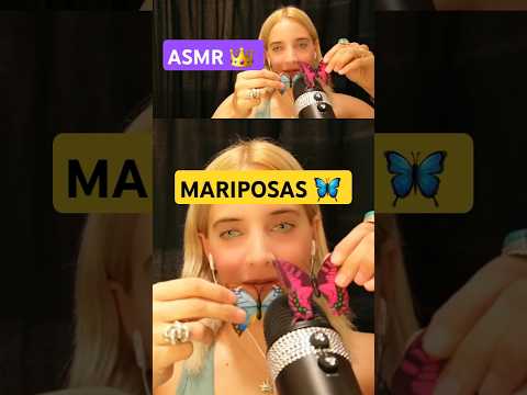 ASMR MARIPOSAS 🦋#ASMR #asmr #asmrespañol #asmrargentina #relax #dormirbien #relajación #ansiedad