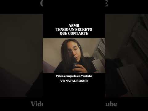 Asmr inaudible completo en mi canal