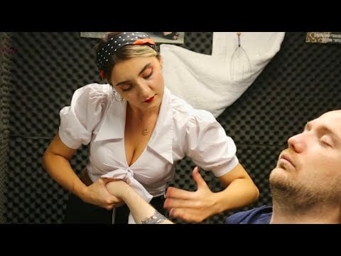 [ASMR ECE] BARBER MASSAGE  💉 Let's Get Our Weekly Dose