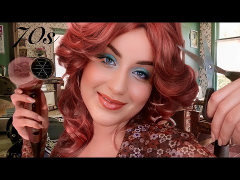 ASMR 1970er Friseurin schneidet deine Haare 💇🏽‍♀️ Friseur Roleplay, Haircut, Haidresser RP deutsch