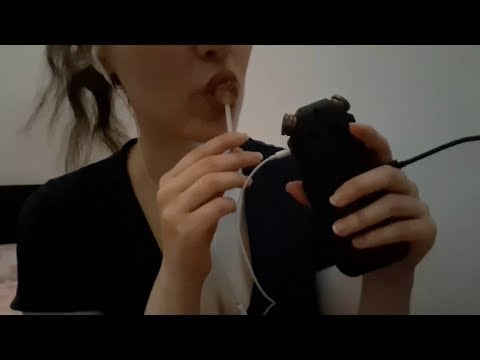 ASMR lollipop mouth sounds 🍭 