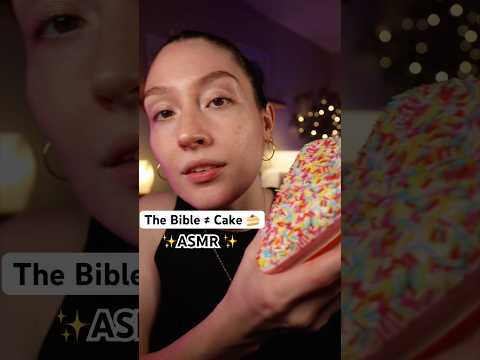 Christian ASMR - His Word is daily bread 🍞 #asmr #christianencouragement