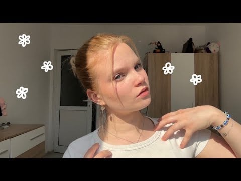ASMR fabric scratching & hand sounds 🪴
