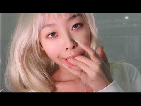 Real mouth sound ASMR,nails biting,teeth scratching,lips rubbing