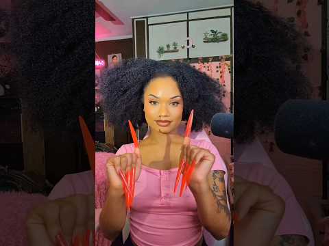 ASMR Hair brushing and styling 😳😱 #hairstyle #tutorial #hair #asmr  #shorts #hairtok #fast