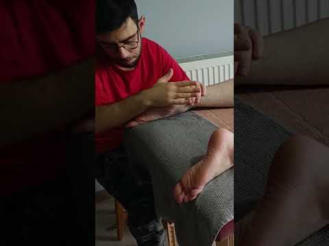 ASMR FOOT TURKISH SPORTS THERAPY #asmr #shorts #massage #foot