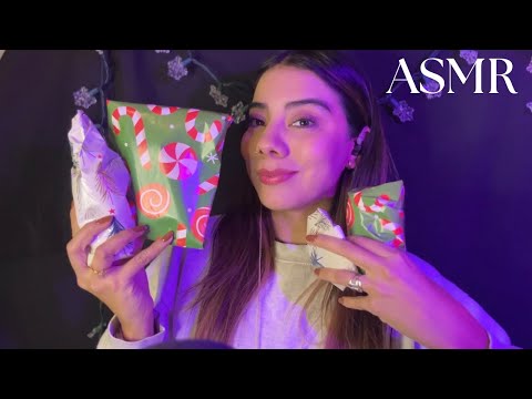 ASMR ☆ ABRIENDO TUS REGALOS DE NAVIDAD💗🎄🎁 