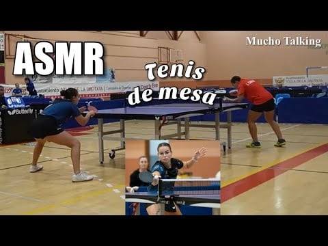 ASMR TENIS DE MESA!🏓💪🏻TABLE TENNIS | (Susurros/soft spoken/talking) Español para dormir | Pandasmr