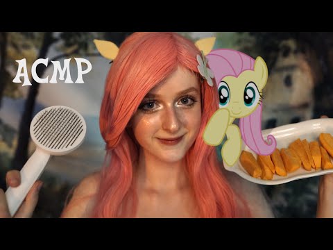 АСМР Флаттершай заботится о капризном кролике Энджеле | Ролевая игра | ASMR Roleplay Fluttershy