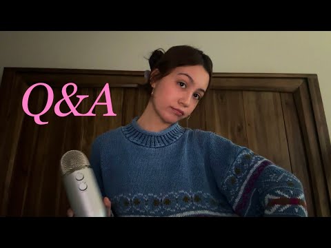 ASMR Q&A 🎠💘🧘‍♀️💕