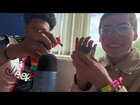 My friend from rehab tries ASMR - fun 