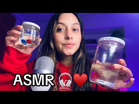 ASMR | SONIDOS DE AGUA + MOUTH SOUNDS ♥️❤️🧊