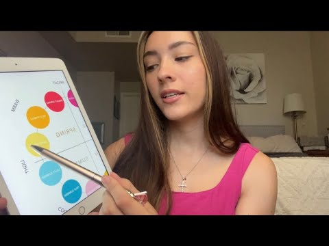 ASMR: color analysis on you 🎨💞 (soft spoken, lofi, unintentional)