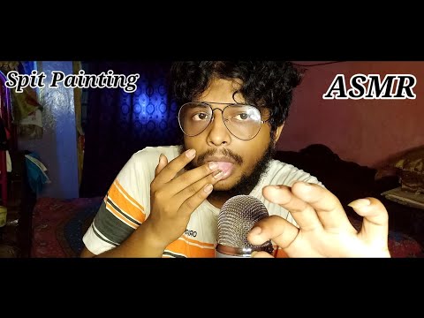 ASMR | Spit Painting On Your Face