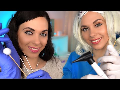 ASMR Twins ~ Intense Ear Cleaning Roleplay ~ Personal attention