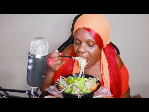 Just Had A Craving For Hot Pho ASMR Eating Sounds