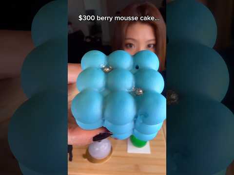 Trying the most expensive beautiful pastries… #food #eating #mukbang #dessert