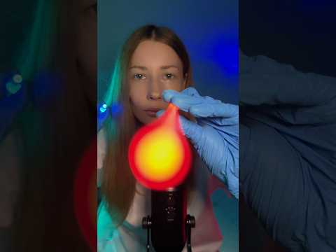 May You Follow Blue Light? 💡 ASMR Vision Test #doctorroleplay #asmr