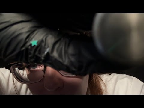 It’s just an unexplained Face Exam ASMR