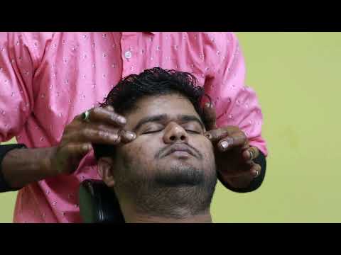 Uncle Barber Head Massage And Neck Crack ASMR
