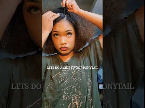 watch me do my hair 🫣 #shorts #naturalhair