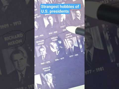 ASMR: U.S. Presidents With Weirdest Hobbies! #asmrfacts #asmrhistory #uspresidents