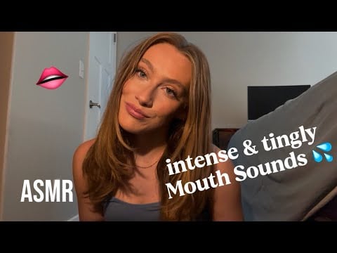 asmr | MOUTH SOUNDS |👄 💦 (wet & dry) 