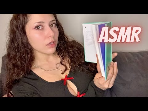ASMR español e inglés para aumentar la confianza ✨lectura relajante
