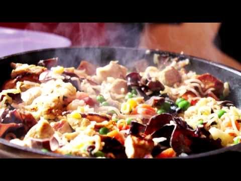 (3D binaural recording) Asmr sounds of cooking