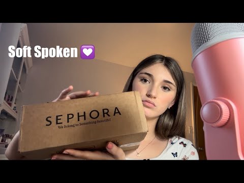 Chill ASMR - Sephora Unboxing 🖤🤍