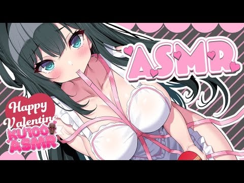 【ASMR KU100】Your Valentine Gives You Love, Care and Afffection️ Onee san Voice $11,503 Mic EN 日本語