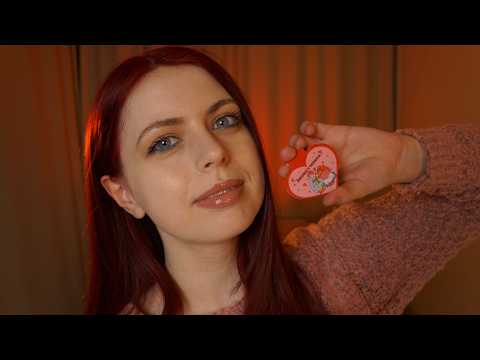 [ASMR] 💖 Happy Valentine's Day Together | Face brushing, Personal attention, role-play