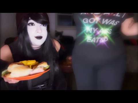 (ASMR) - Making Dinner For My Roommate (nothing weird happens)