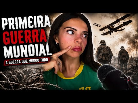 DURMA ESCUTANDO SOBRE A PRIMEIRA GUERRA MUNDIAL (ASMR voz suave intercalada com sussurros) 