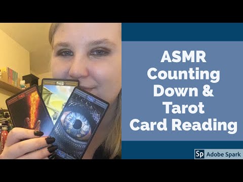 ASMR Counting Down + Tarot Card Reading