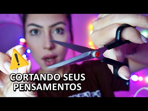 ASMR: CORTANDO E LIMPANDO SEUS PENSAMENTOS RUINS (hoje você vai dormir)