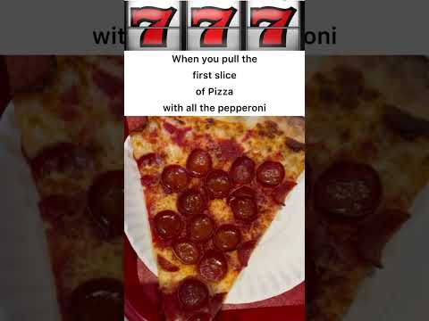 That first pizza slice #shorts