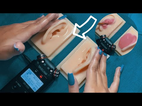 ASMR LIMPEZA DE OUVIDO COM MASSAGEM | Música Relaxante e Som de Chuva, Cozy Ambience