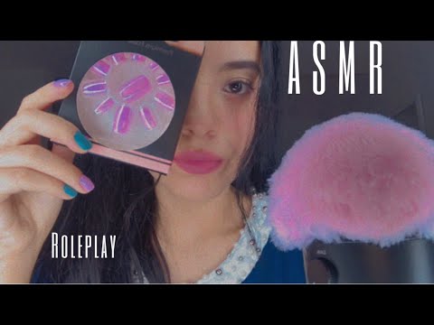 ASMR | ROLEPLAY | Tu mejor amiga te pone uñas💅🏼 | Andrea ASMR 🦋