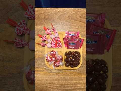 ASMR Valentine’s Chocolate Platter