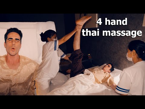 ASMR: Ho Provato il MASSAGGIO THAI Tradizionale a 4 MANI!
