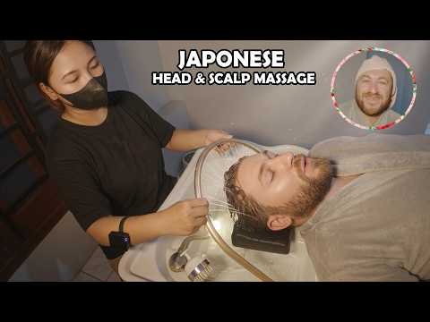 I Finally Got The Japanese Head Massage I'd Been Waiting For Months In Indonesia 😴 [ ASMR ]
