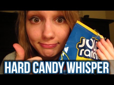 [BINAURAL ASMR] Hard Candy Whisper (mouth sounds, close up ear to ear whispering)