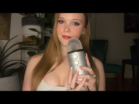 asmr clicky whisper ramble