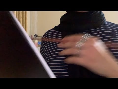 ASMR | Aggressively Drawing and Sketching you (whisper, sketching, drawing)