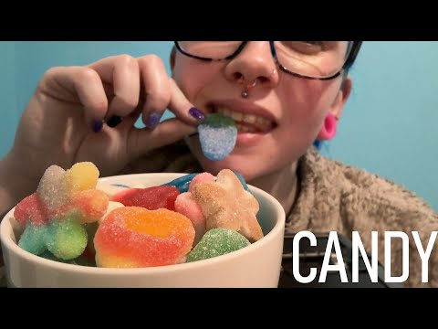 ASMR LOFI Eating Pick N Mix Candy 🍬 (CHEWY EATING SOUNDS)