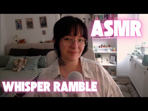 ASMR Clicky Whisper Ramble & Life Update